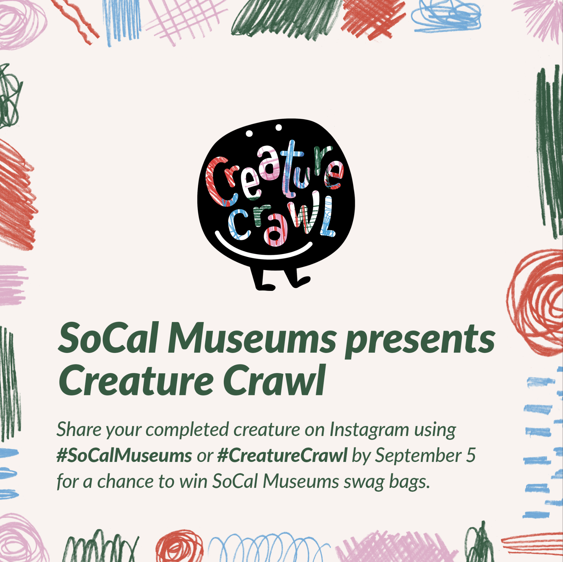 Critters Abound This Summer with SoCal Museums’ New Creature Crawl—June 15–September 2, 2019